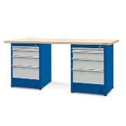 Workbench 2100 x 740: 2 cabinets H12
