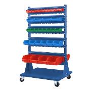 Trolley with containers 2-sided (66 containers)
