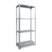 
Metal rack, 4 - shelves, galvanized 915x2002x415 [mm]