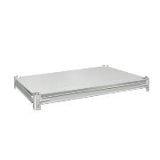 Shelf made of laminated board for a metal plug-in shelf 800x400 [mm]