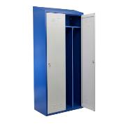 Cloakroom locker HSU02 width 800 with a sloping roof