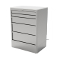 
Workshop cabinet HSW07: 5 drawers (2xD70 1xD140 2xD210)