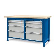 Stół warsztatowy HSS03 : 2 szafki S14