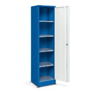 Szafa metalowa uniwersalna HSP01 z półkami z blachy ocynkowanej, 455x1973x450