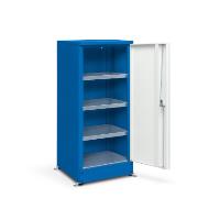 Szafa metalowa uniwersalna HSP01 z półkami z blachy ocynkowanej, 455x1123x450