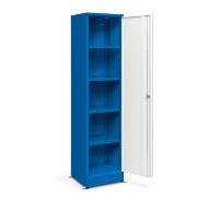 Szafa metalowa uniwersalna HSP01 z półkami malowanymi, 455x1973x450