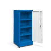 Szafa metalowa uniwersalna HSP01 z półkami malowanymi, 455x1123x450