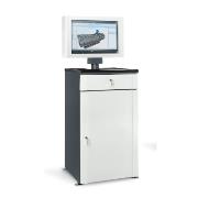 
Metal cabinet for a computer HSC02 - for a 22 "LCD monitor