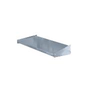 Galvanised shelf (rail or stand fixable)