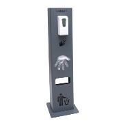 
Non-contact hand disinfection station