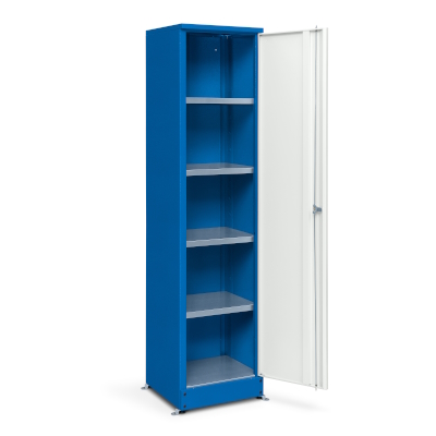 JOTKEL|23160|Universal cabinet HSP01 with 4 galvanised steel shelves, 455x1973x450 [mm]