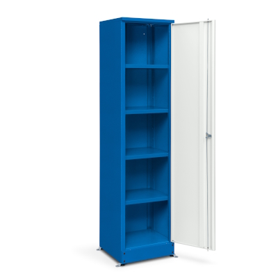 JOTKEL|23164|Universal cabinet HSP01, with 4 painted shelves, 455x1973x450 [mm]
