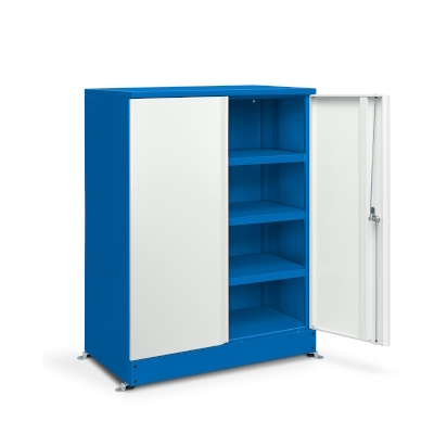 JOTKEL|23267|
Universal cabinet HSP01, with painted shelves, for self-assembly, 910x1100x450 [mm]

