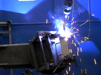Welding with Motoman welding robot