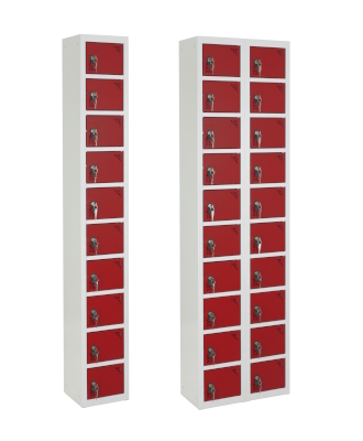 Breakfast cabinets with solid doors
