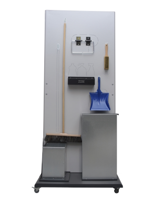 Cleanliness corner on wheels