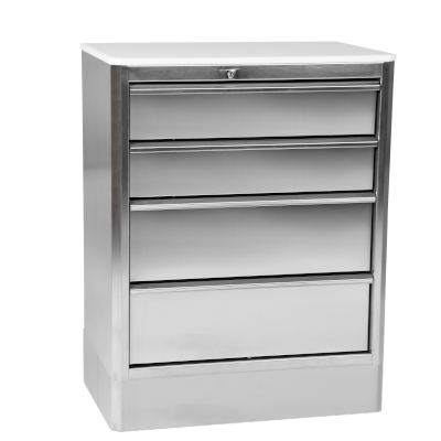 Workshop cabinet made of stainless steel Cat. No.. 55057