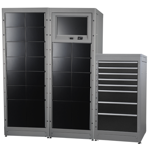 Zestaw automatów wydających narzędzia