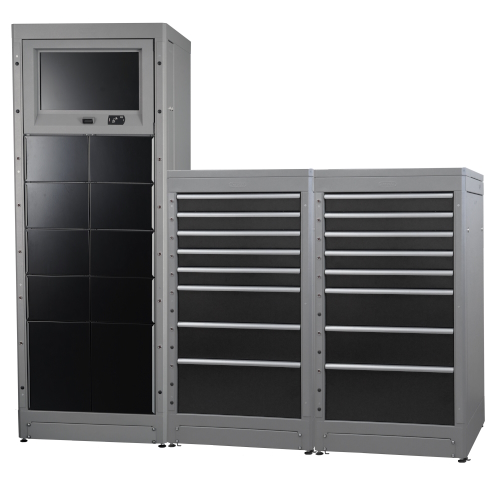 Zestaw szafy wydających narzędzia